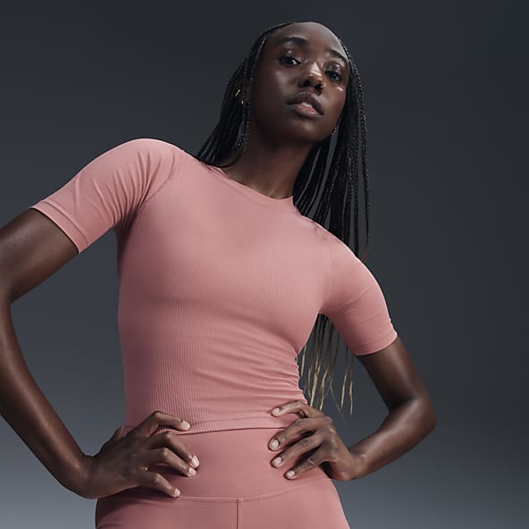 Mujer Rosa Playeras y tops. Nike US